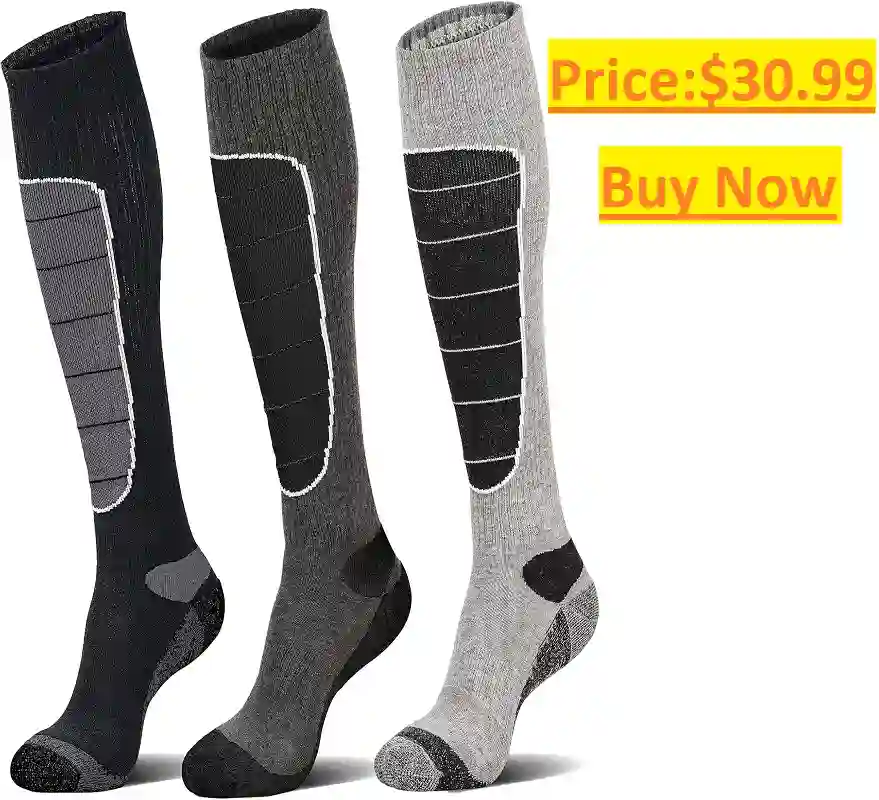 Hylaea Merino Wool Ski Socks